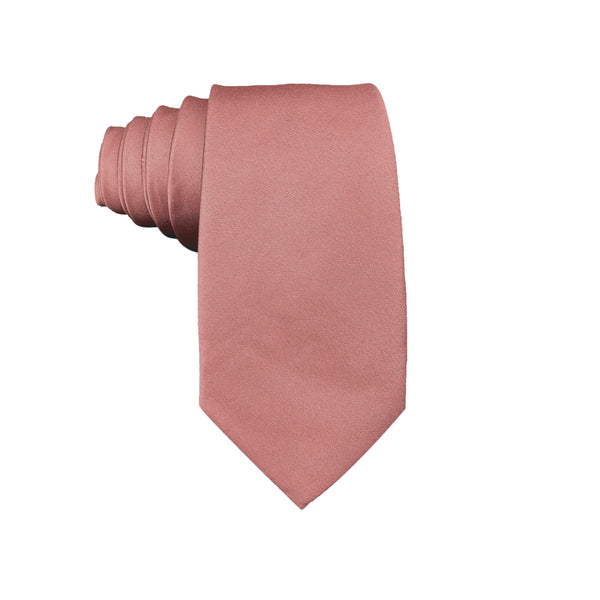 Desert Rose Matte Satin Skinny Tie