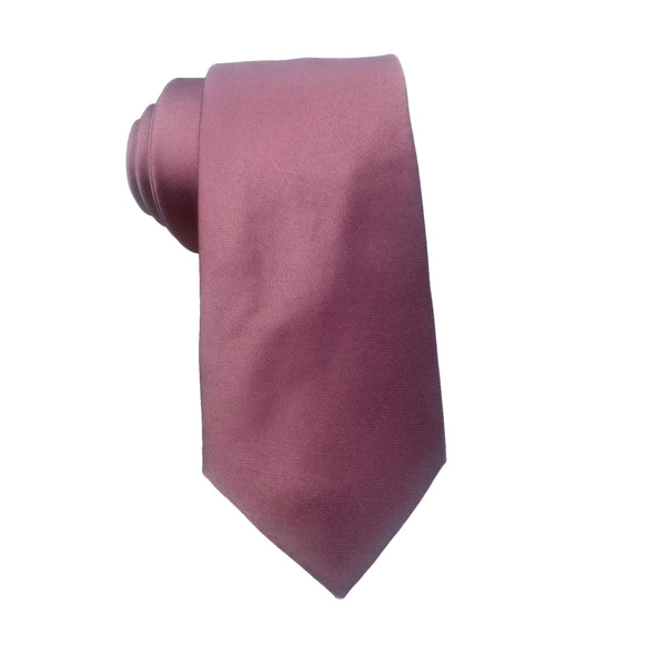 Amethyst Purple Satin Skinny Tie