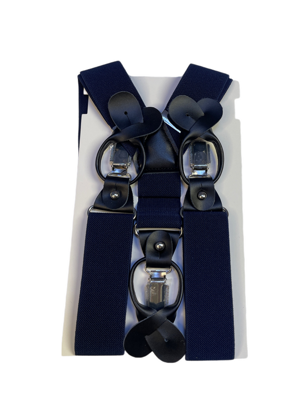 Dark Navy Adult Suspender