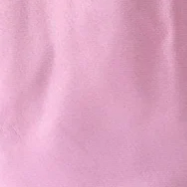 Tickled Pink Satin Fabric Swatch