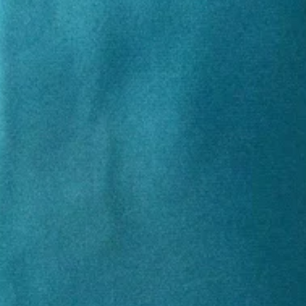 Teal Blue Satin Fabric Swatch