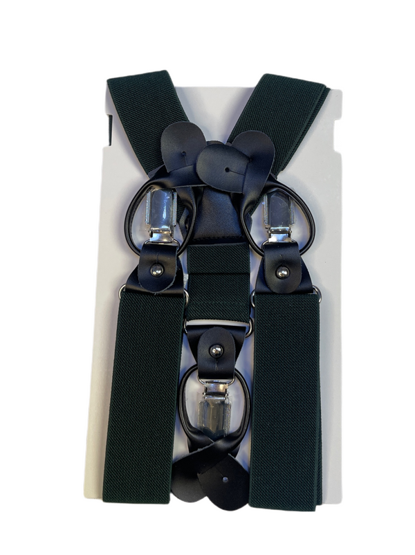 Black Adult Suspender