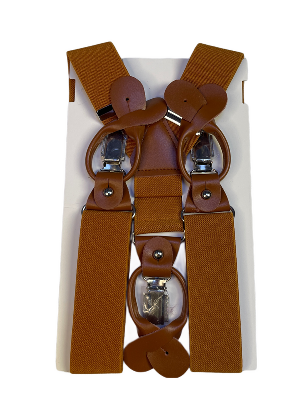 Bronze Tan Adult Suspender