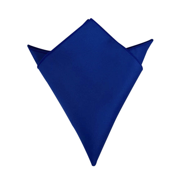 Royal Blue Satin Pocket Square