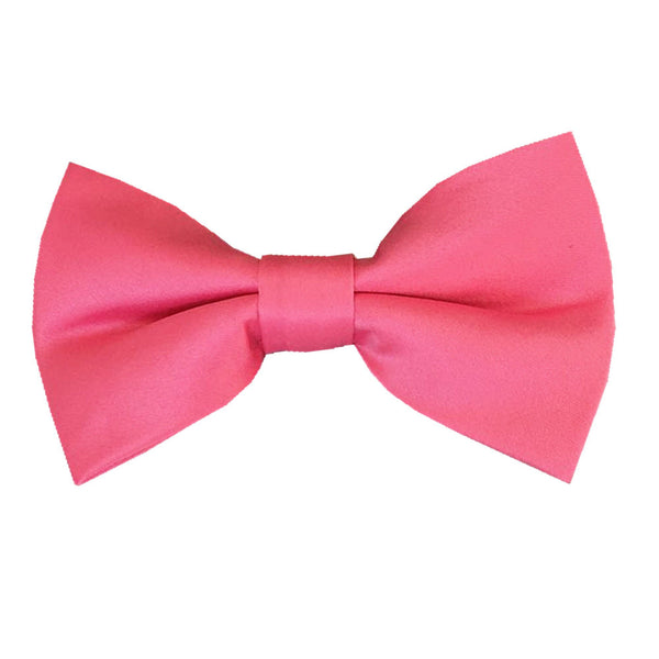 Guava Satin Pre-Tied Bow Tie