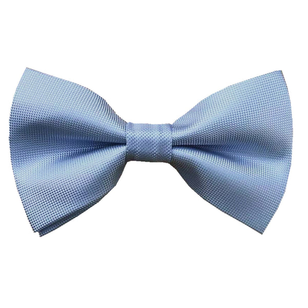 Light Blue Pre-tied Bow Tie