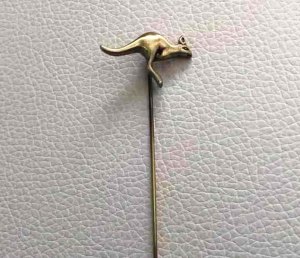 Antique Kangaroo Lapel Pin