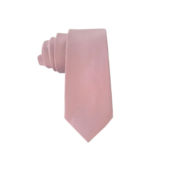 Mushroom Pink Skinny Tie