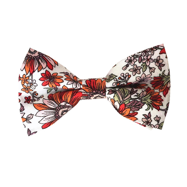 Paprika Sunflower Pre-tied Bow Tie