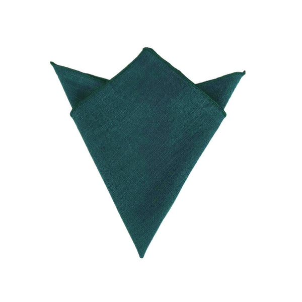 Forest Green Pocket Square