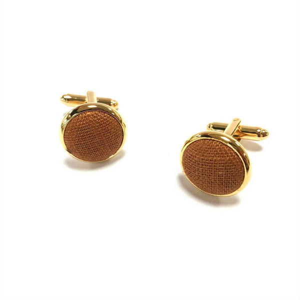 Bronze & Gold Cufflinks