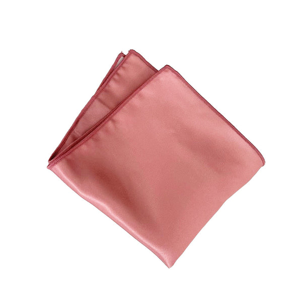 Desert Coral Satin Pocket Square