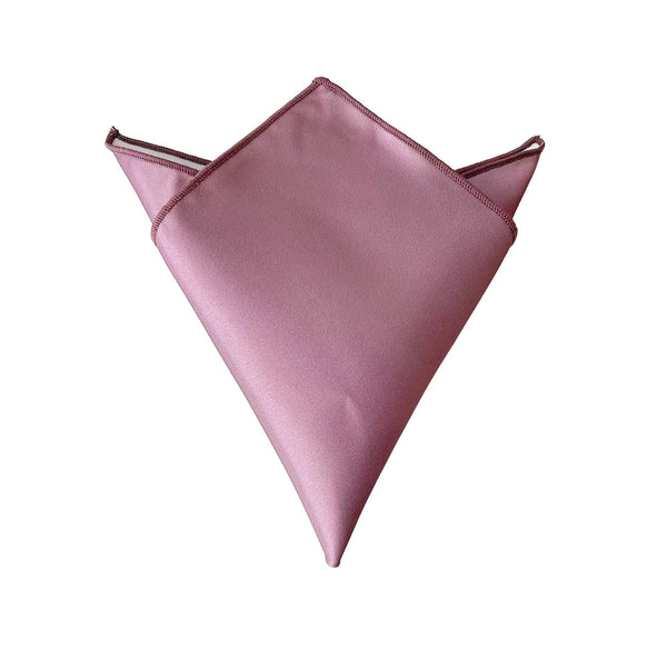 Vintage Mauve Satin Pocket Square