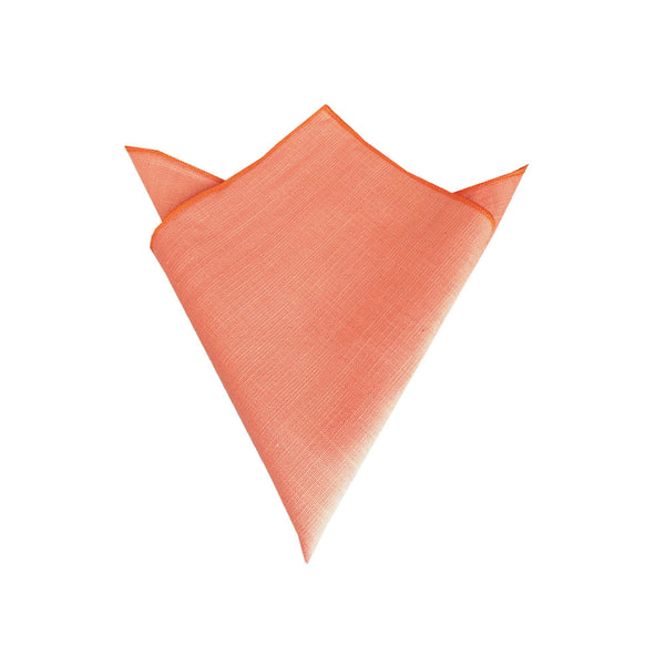 Dk. Salmon Linen Pocket Square