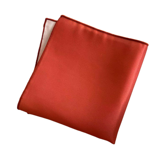 Sienna Satin Pocket Square